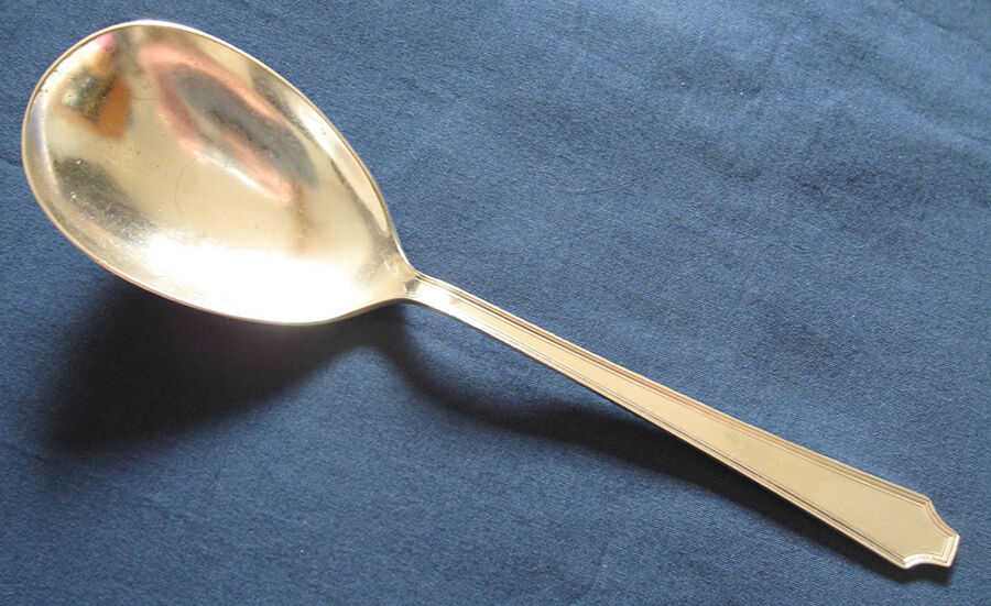 Legacy (Silverplate, 1928) Solid Salad Serving Spoon by International Silver-1