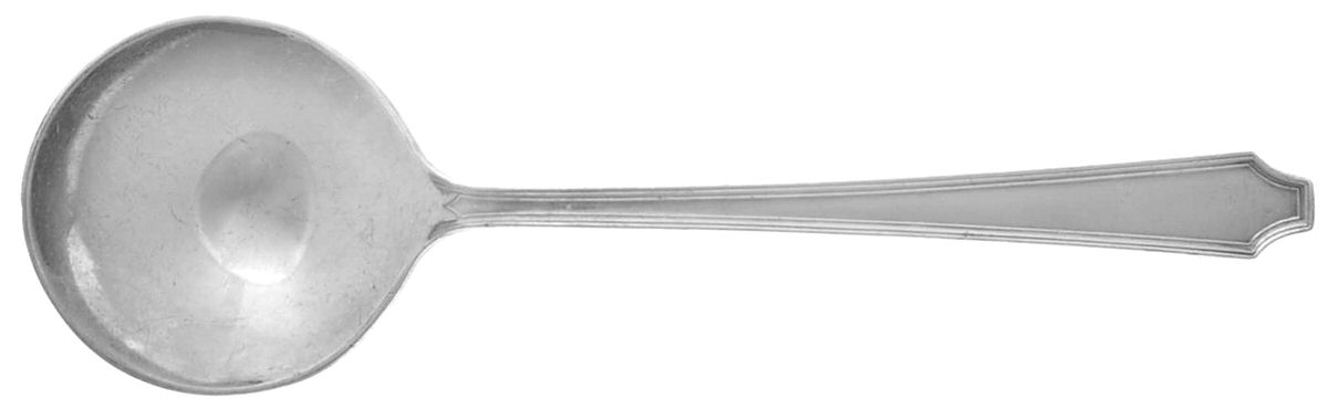 Legacy (Silverplate, 1928) Round Bowl Soup Spoon (Bouillon) by International Silver-1