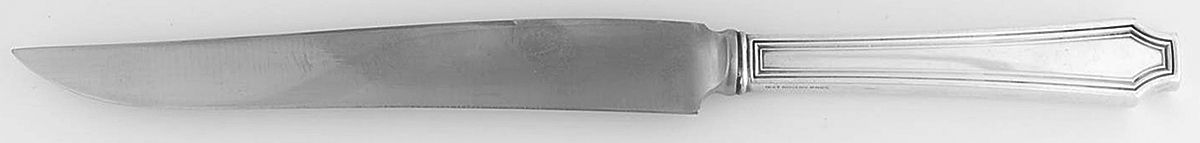 Legacy (Silverplate, 1928) Small Steak Carving Knife with Stainless Blade by International Silver-1