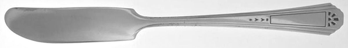 Legion (Silverplate, 1931) Flat Handle Butter Spreader by International Silver-1
