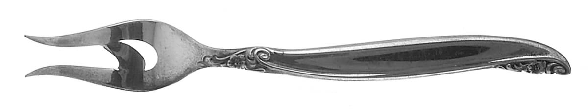 Leilani (Silverplate, 1961) Short Handle Pickle/Olive Fork by International Silver-1