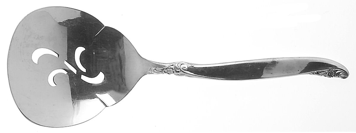 Leilani (Silverplate, 1961) Tomato Server, Solid Piece by International Silver-1
