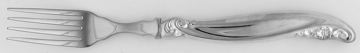 Leilani (Silverplate, 1961) Individual Hollow Fish Fork, Stainless Tines by International Silver-1
