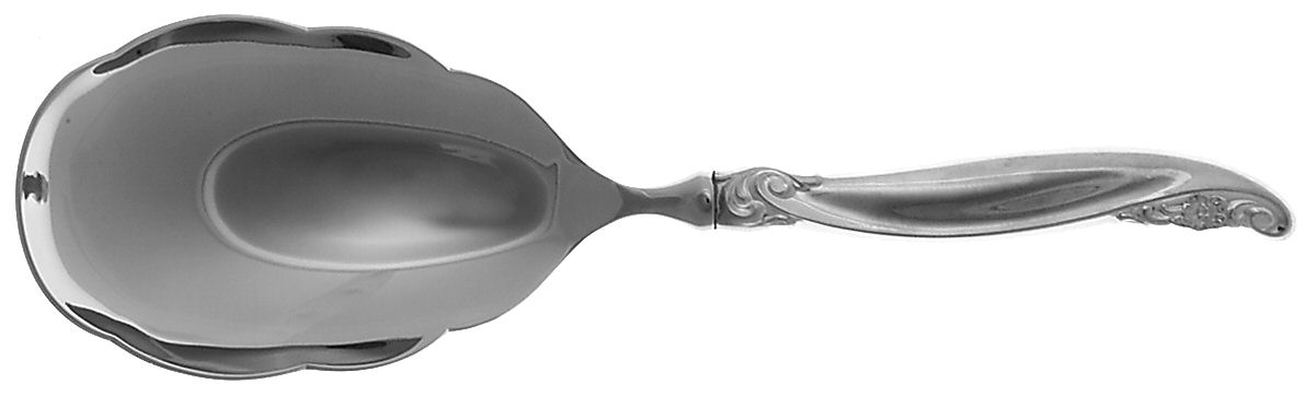Leilani (Silverplate, 1961) Rice Spoon-Stainless Bowl by International Silver-1