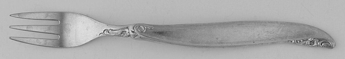 Leilani (Silverplate, 1961) Cocktail/Seafood Fork by International Silver-1