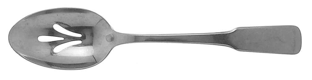 Liberty (Stainless) Pierced Tablespoon (Serving Spoon) by International Silver-1