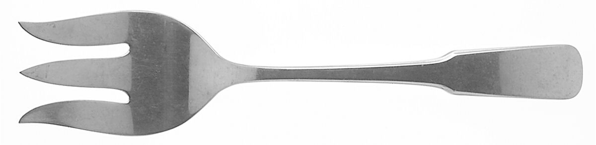 Liberty (Stainless) Medium Solid Cold Meat Serving Fork by International Silver-1