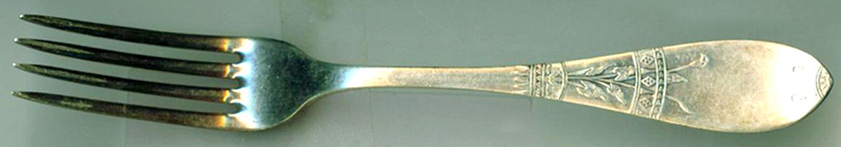 Lilian (Silverplate, 1882) Fork by International Silver-1