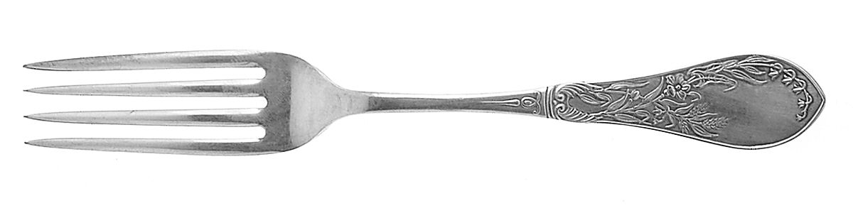 Lily (Silverplate, 1874) Fork by International Silver-1