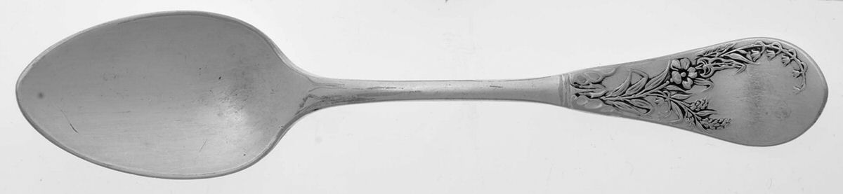 Lily (Silverplate, 1874) Five O'Clock Teaspoon by International Silver-1