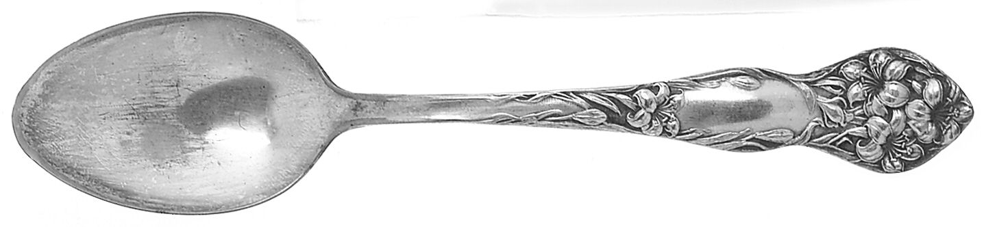 Lilyta (Silverplate, 1909, No Monograms) Teaspoon by International Silver-1