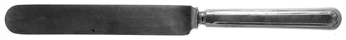 Lincoln (Silverplate, 1917) Blunt Solid Knife by International Silver-1