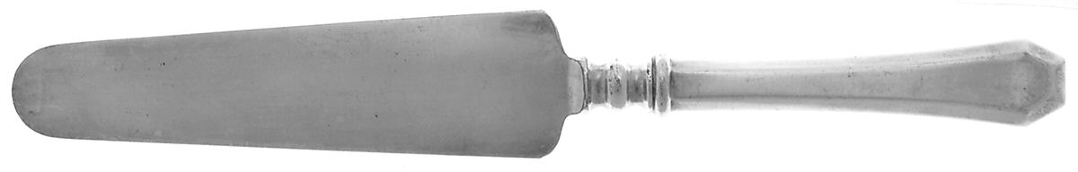 Lincoln (Silverplate, 1917) Pie Server with Silverplate Blade by International Silver-1