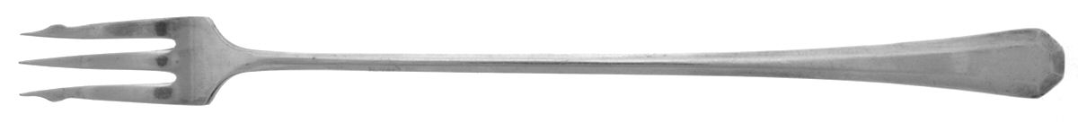Lincoln (Silverplate, 1917) Long Handle Pickle/Olive Fork by International Silver-1