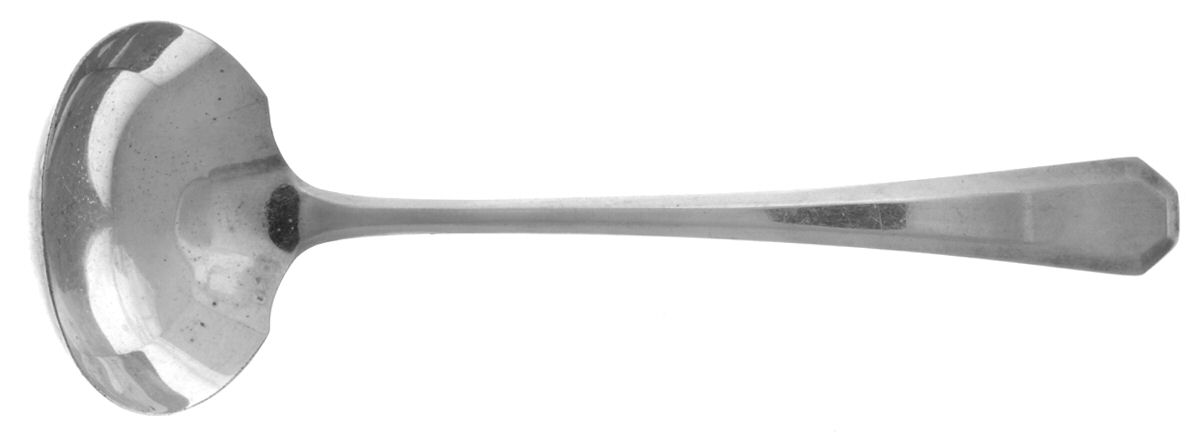 Lincoln (Silverplate, 1917) Solid Gravy Ladle by International Silver-1