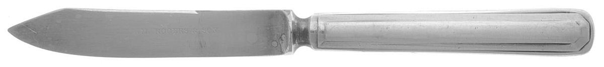 Lincoln (Silverplate, 1917) Individual Solid Fruit Knife by International Silver-1