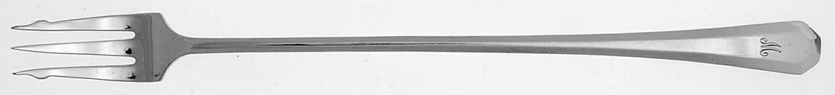 Lincoln (Silverplate, 1917) Long Handle Pickle/Olive Fork by International Silver-1