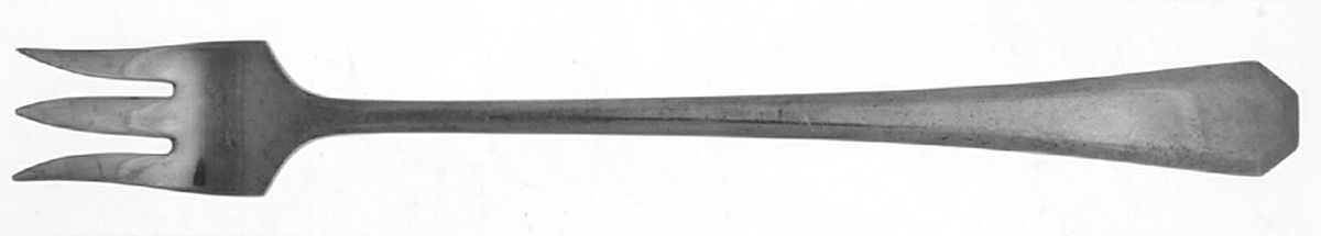 Lincoln (Silverplate, 1917) Cocktail/Seafood Fork by International Silver-1