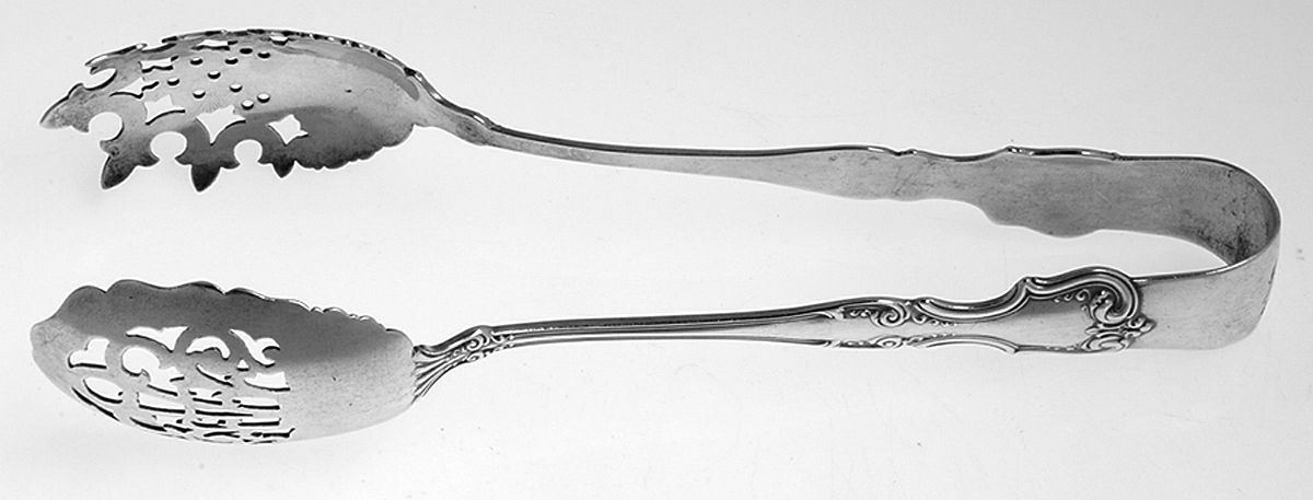 Litchfield (Sterling, 1898) Large Ice Serving Tongs by International Silver-1