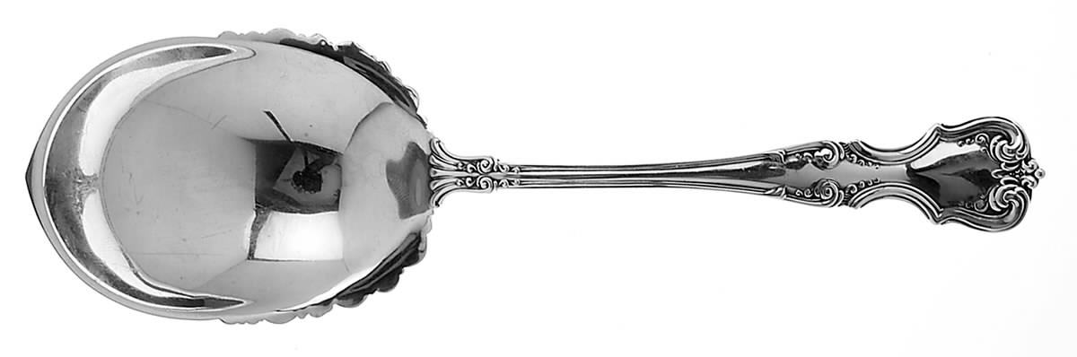 Litchfield (Sterling, 1898) Solid Salad Serving Spoon by International Silver-1