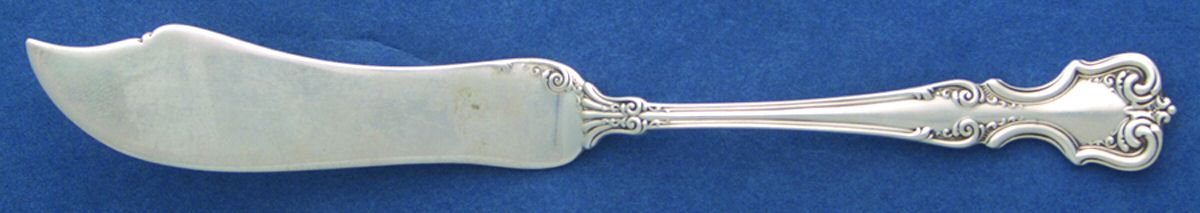 Litchfield (Sterling, 1898) Flat Handle Master Butter Knife by International Silver-1