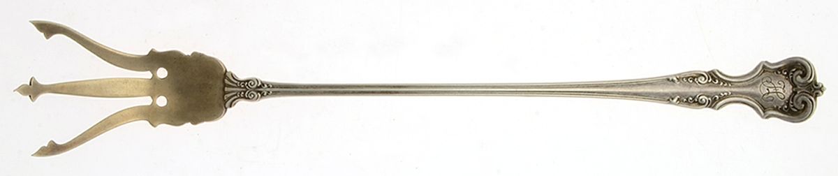 Litchfield (Sterling, 1898) Large Lettuce Serving Fork by International Silver-1