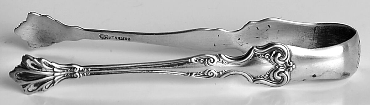 Litchfield (Sterling, 1898) Small Sugar Tongs by International Silver-1
