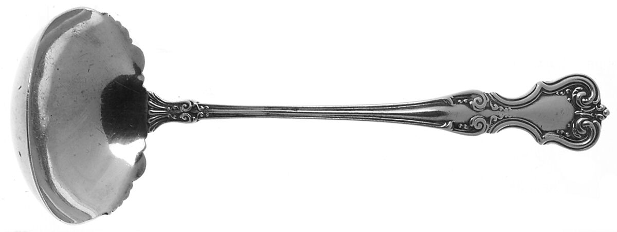 Litchfield (Sterling, 1898) Solid Piece Cream Ladle by International Silver-1
