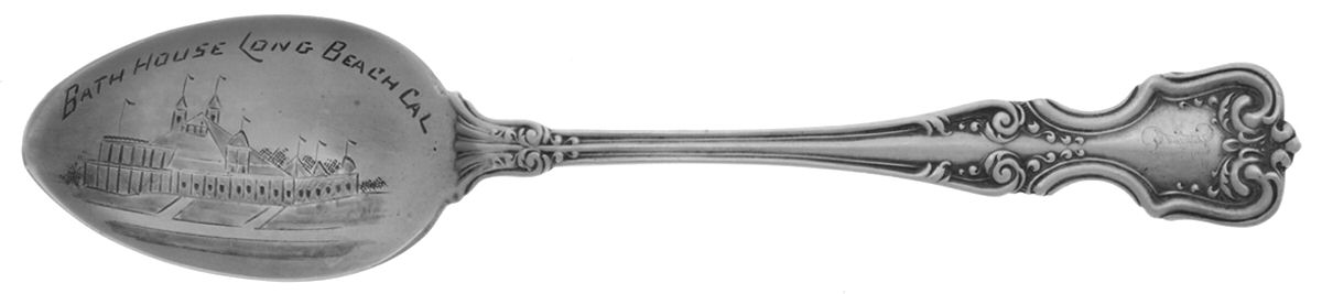 Litchfield (Sterling, 1898) Souvenir Spoon (Five O'Clock) by International Silver-1