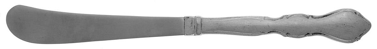 Litchfield (Pewter) Hollow Handle Master Butter Knife by International Silver-1