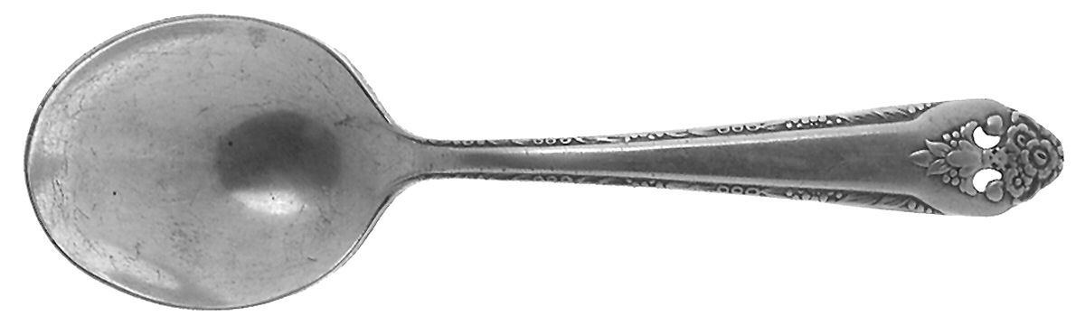 Lovely Lady (Silverplate, No Monos) Straight Handle Baby Spoon by International Silver-1