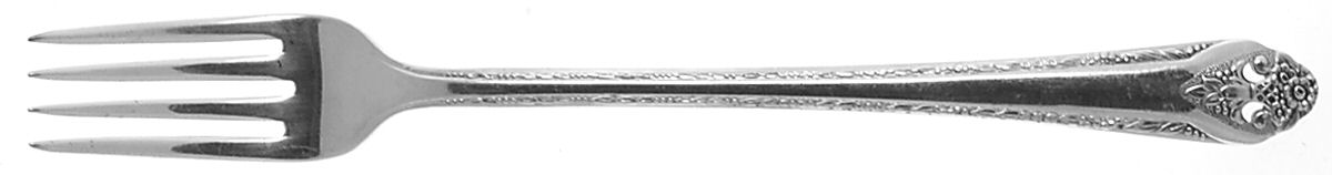 Lovely Lady (Silverplate, No Monos) Grille Fork (Viande) by International Silver-1