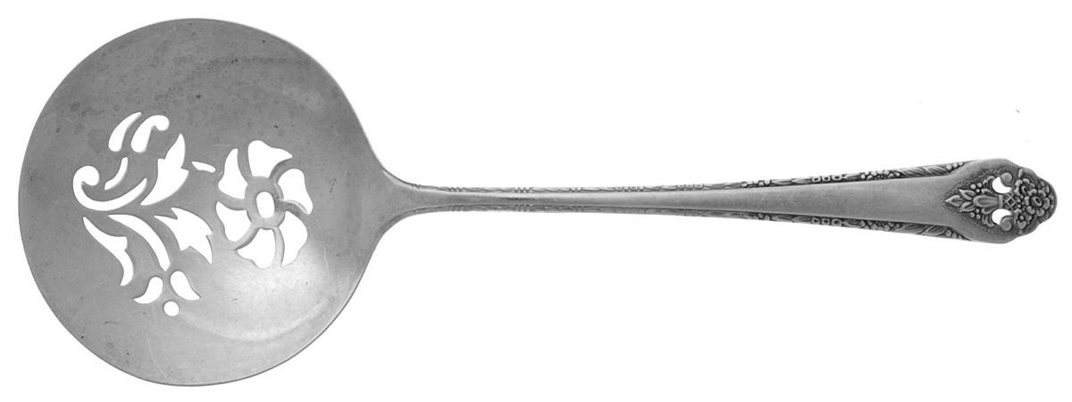 Lovely Lady (Silverplate, No Monos) Tomato Server, Solid Piece by International Silver-1