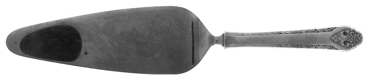 Lovely Lady (Silverplate, No Monos) Pie Server with Stainless Blade by International Silver-1