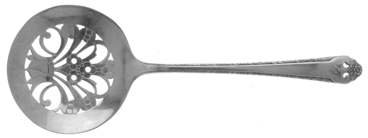 Lovely Lady (Silverplate, No Monos) Tomato Server, Solid Piece by International Silver-1
