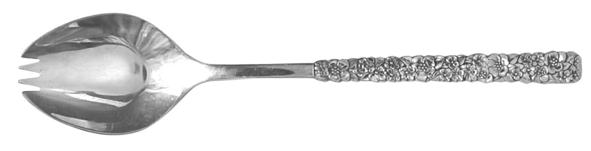 Love-Precious Flower (Silverplate, 1970) Ice Cream Fork by International Silver-1