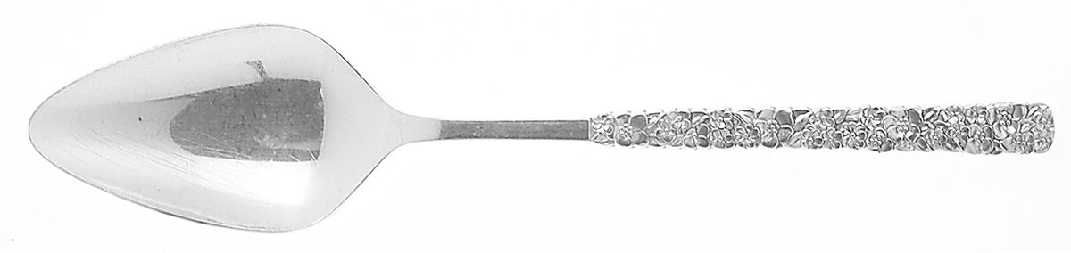 Love-Precious Flower (Silverplate, 1970) Tablespoon (Serving Spoon) by International Silver-1