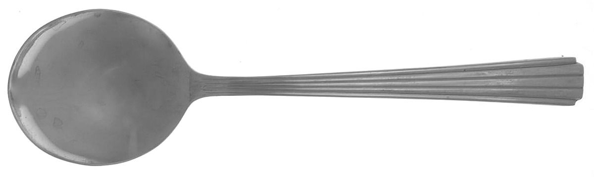 Supreme (Stainless) Round Bowl Soup Spoon (Cream Soup) by International Silver-1