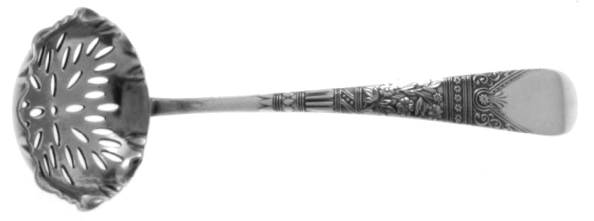 Lorne (Silverplate) Pierced Sugar Serving Ladle by International Silver-1