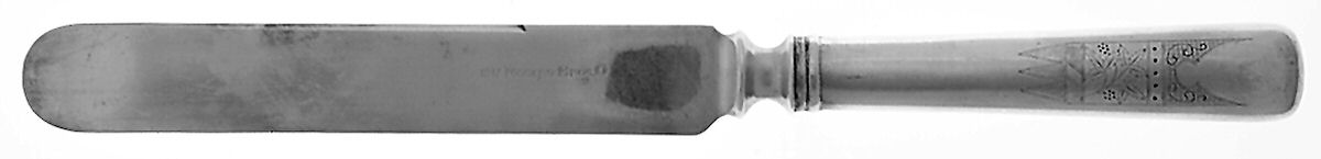 Lorne (Silverplate) Blunt Hollow Knife with Bolster by International Silver-1