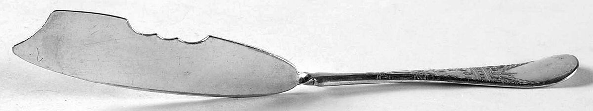 Lorne (Silverplate) Flat Twisted Handle Master Butter Knife by International Silver-1