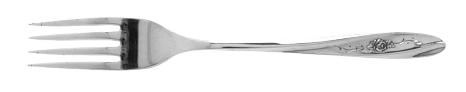 Lovely Rose (Silverplate) Fork by International Silver-1