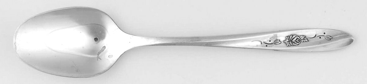 Lovely Rose (Silverplate) Teaspoon by International Silver-1