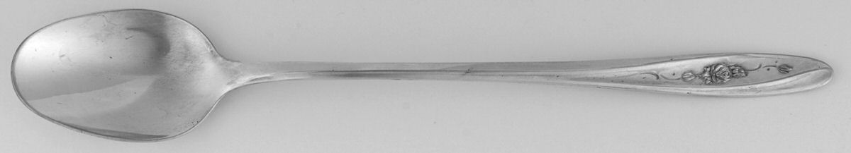 Lovely Rose (Silverplate) Iced Tea Spoon by International Silver-1