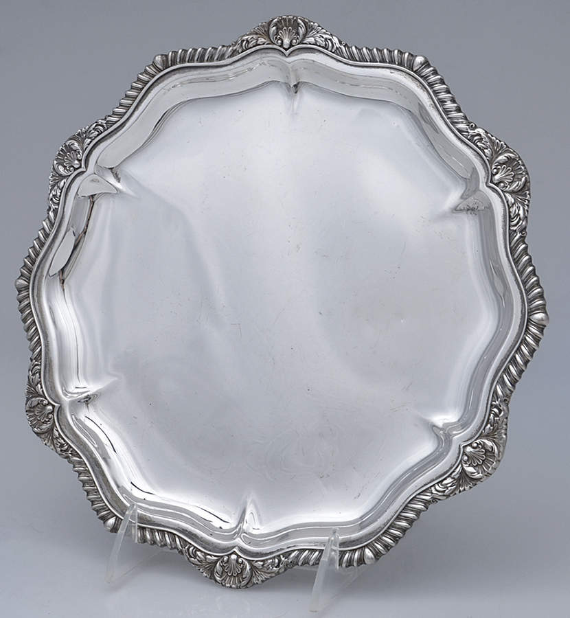 Lord Robert (Sterling, Holloware) 10" Round Tray by International Silver-1