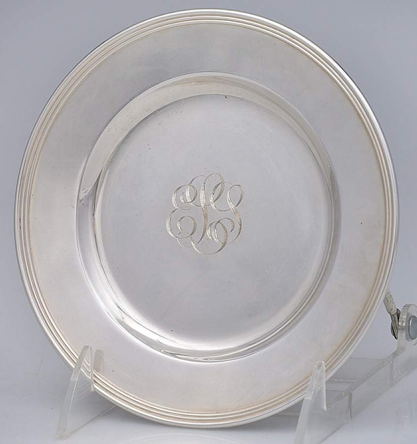 Lord Saybrook (Sterling, Hollowware) Bread Plate by International Silver-1