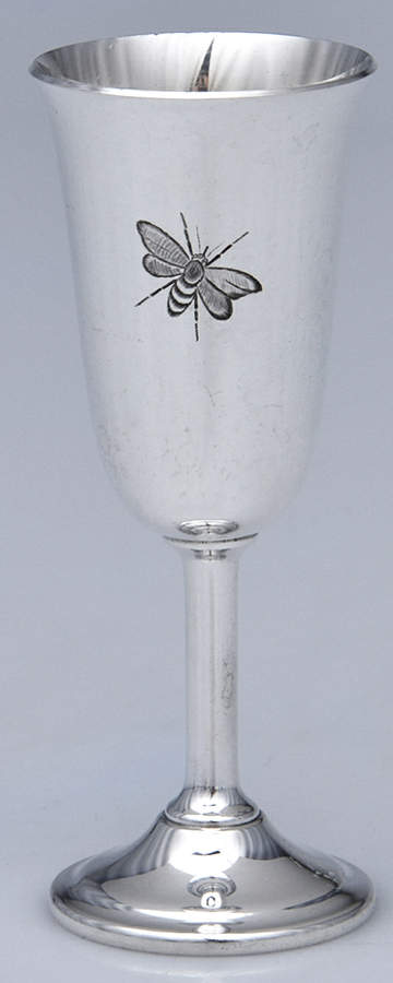 Lord Saybrook (Sterling, Hollowware) Cordial Cup by International Silver-1