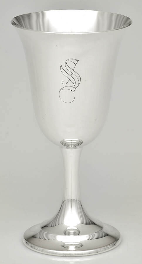 Lord Saybrook (Sterling, Hollowware) Water Goblet by International Silver-1