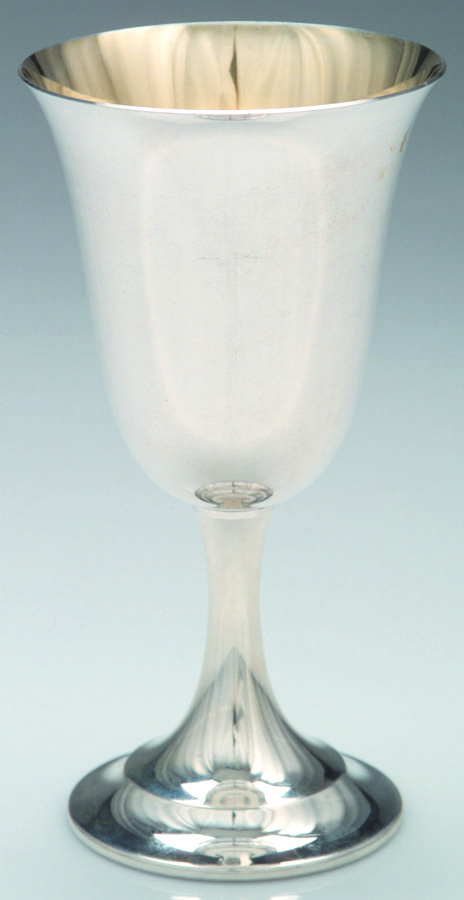 Lord Saybrook (Sterling, Hollowware) Water Goblet by International Silver-1