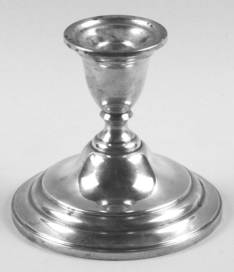 Lord Saybrook (Sterling, Hollowware) Weighted Console Candleholder by International Silver-1
